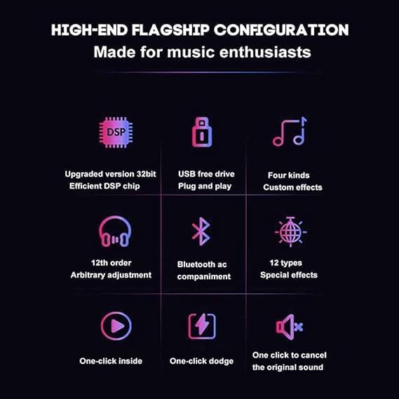 V9 Audio Mixer – Multi-Channel Sound Board with Voice Changer & Effects for Gaming, Streaming, and Podcasting Nawazia