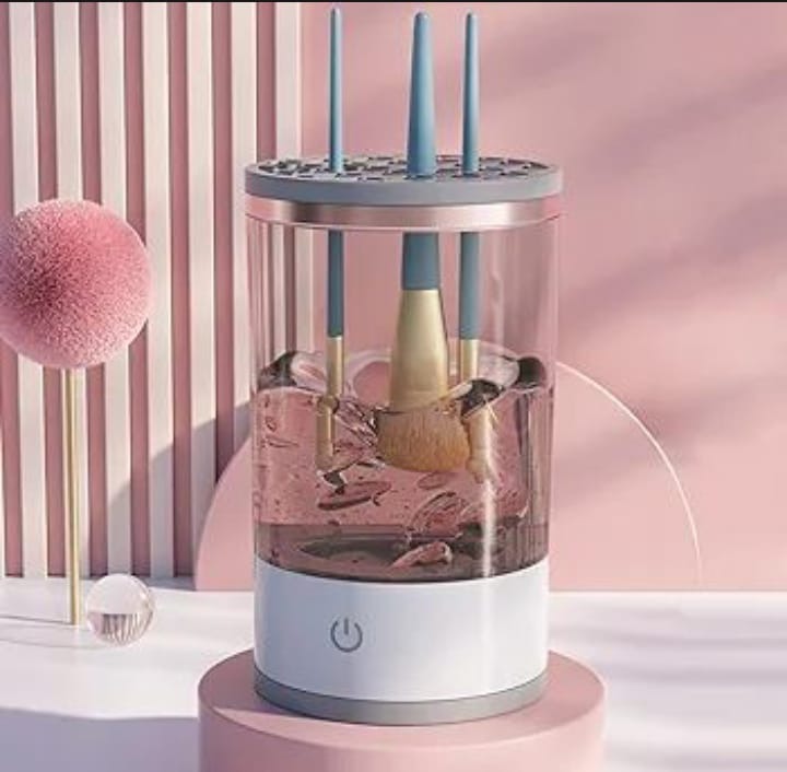3-in-1 Automatic Makeup Brush Cleaner and Dryer – Electric USB-Powered Makeup Brush Cleaning Machine Nawazia
