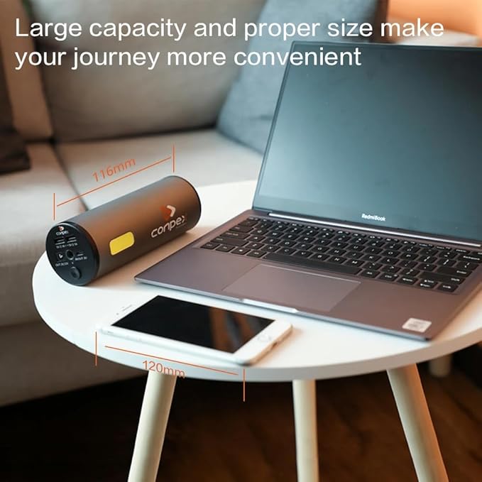 Multi-Functional Portable Power Supply | USB Rechargeable 12W Emergency Light for Camping & Tents Nawazia