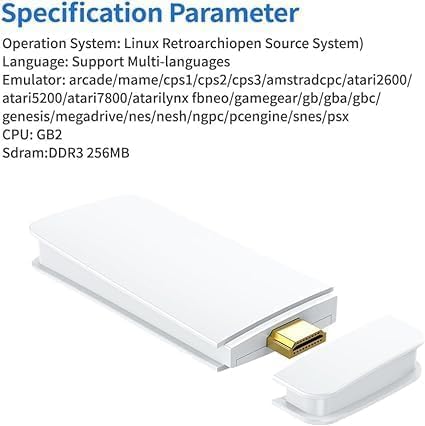 Retro Game Stick M15 | 64GB TV Gaming Console with 20,000+ Games | 4K HDMI-Compatible Nawazia