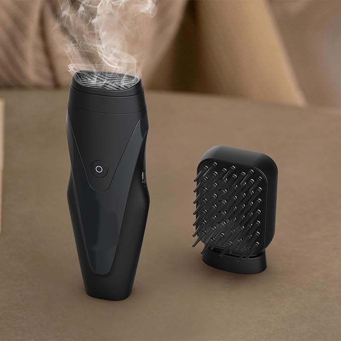 Electric Comb Incense Burner | Pink Oud Arabic Hair Bakhoor Comb for Aromatic Styling Nawazia