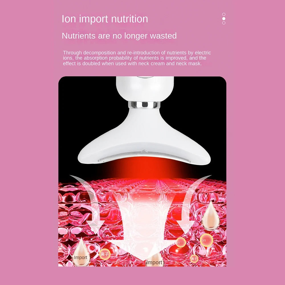 Beauty Neck Protection Skin Rejuvenation Massager | USB Charging Visual Skin Care Tool Nawazia