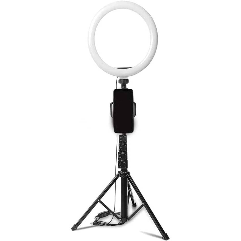 Beauty Live Light – Dimmable Selfie Ring Light & Extendable Tripod for Professional Makeup & Streaming Nawazia