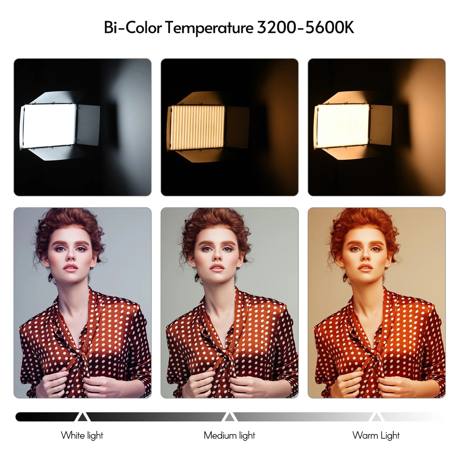 LED-800 LED Video Light | Professional Photography Light Panel for Studio and On-Location Shooting Nawazia