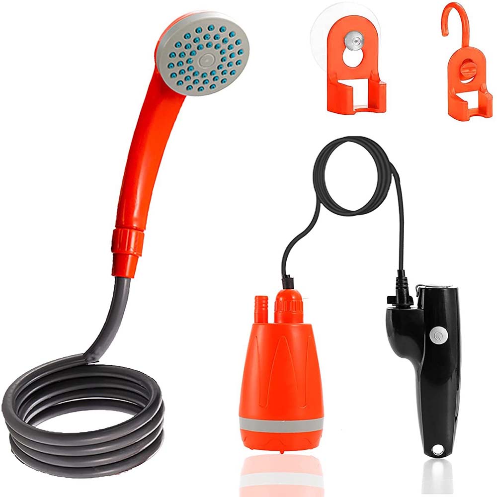 Portable Camping Shower - Outdoor/Indoor Water Shower for Travel, Beach, Swimming, and Pets, Eco-Friendly Design Nawazia