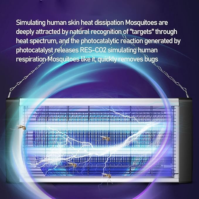 Fly and Insect Killer – Professional 30W UV Light Electric Bug Zapper Nawazia