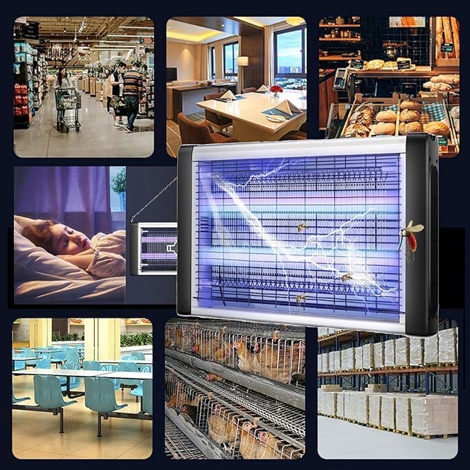 Fly and Insect Killer – Professional 30W UV Light Electric Bug Zapper Nawazia