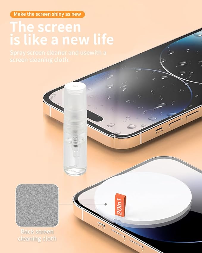 20-in-1 Electronic Cleaning Kit | Multifunctional Tool Set for Keyboards, Laptops, Headphones, Cameras, & Gadgets | Comprehensive Cleaning Solution Nawazia