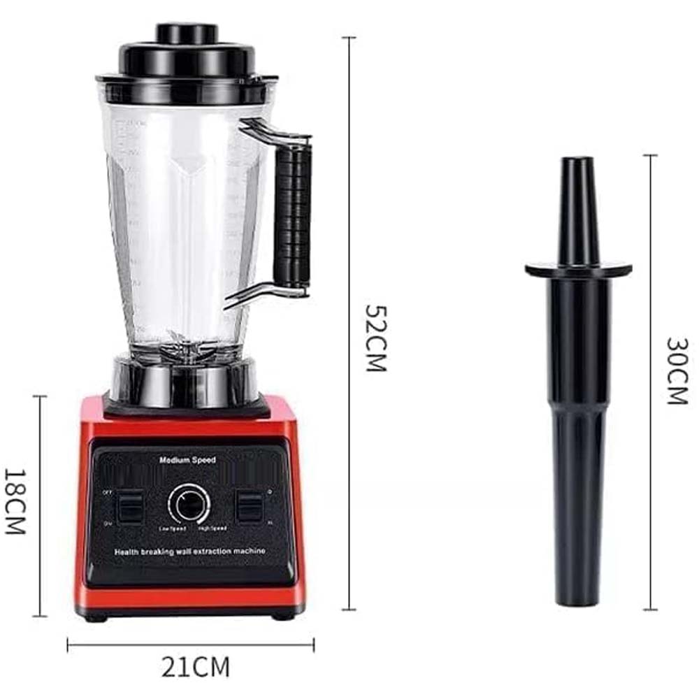 2-in-1 Electric Blender & Juicer - 800W Heavy Duty Commercial Mixer for Hotels, Restaurants, Cafes & Household Use Nawazia