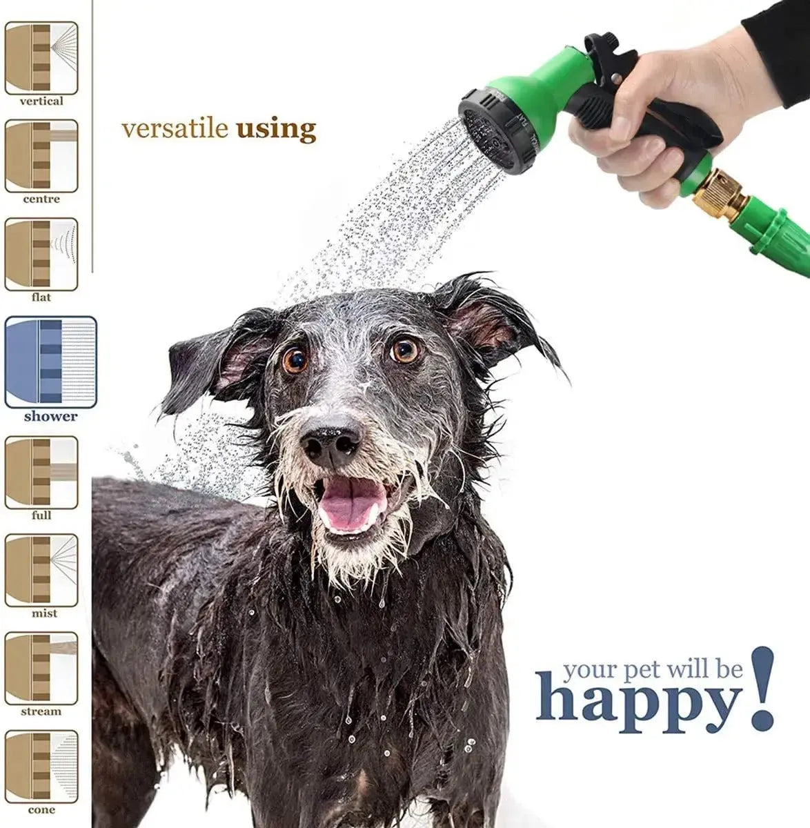 100Ft/30M Magic Hose Pipe | Expandable Garden Hose with Spray Gun | Flexible Water Hose for Car Washing, Pool Filling, and Plant Watering Nawazia