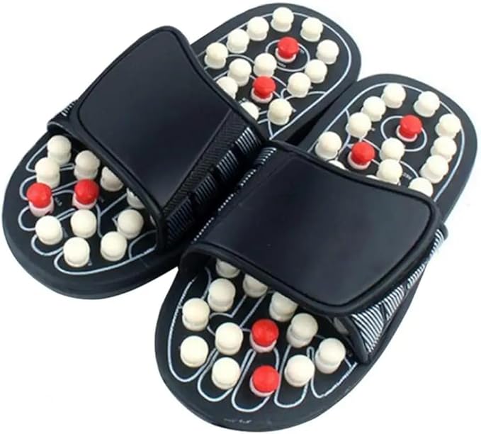 Acupressure Relaxation Foot Massage Slippers | Daily Reflexology for Improved Wellness Nawazia