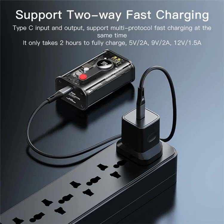 YP35 10000mAh Fast Charging Power Bank – Compact Power Solution with LED Battery Display Nawazia