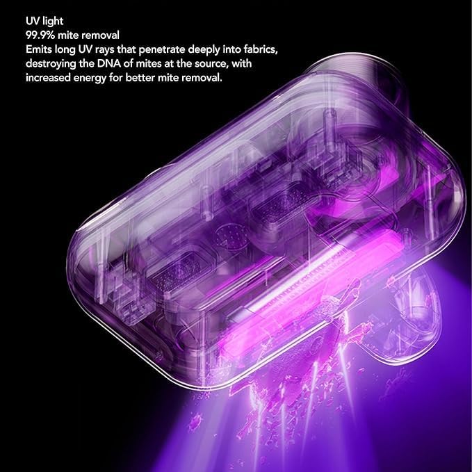 UV Wireless Steam Cleaner | Powerful Disinfection & Mite Removal for Home Cleaning Nawazia