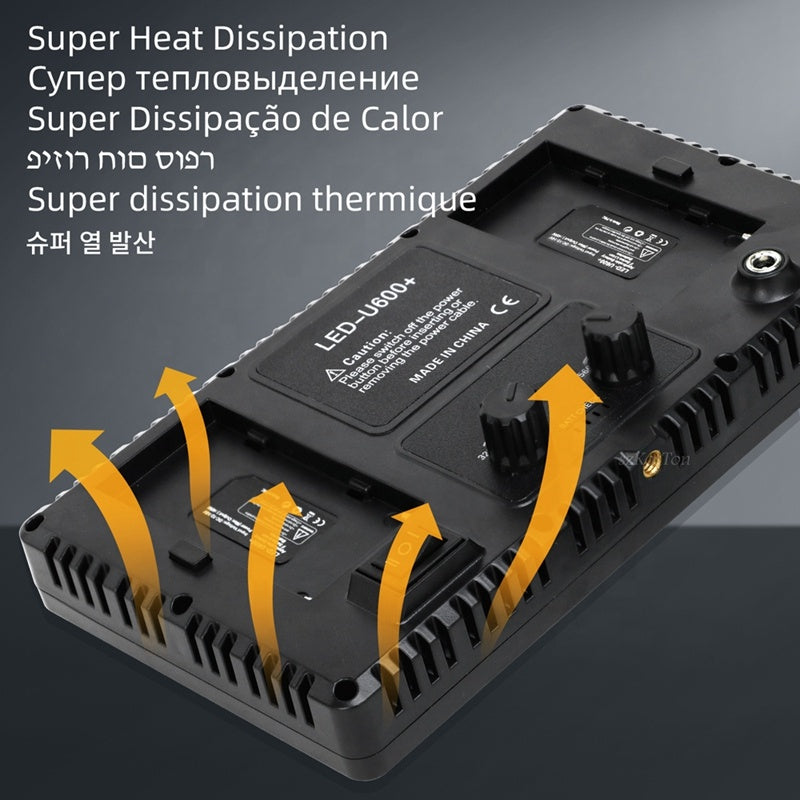 Pro LED 600 Photography Equipment | TV Video Studio Photo Shooting LED Flat Lamp Nawazia