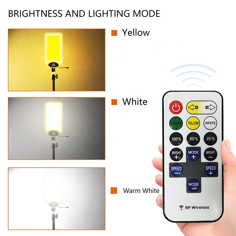 Portable Dual-Color Camping Light | DC 12V Telescopic Tripod COB LED Outdoor Lighting Nawazia