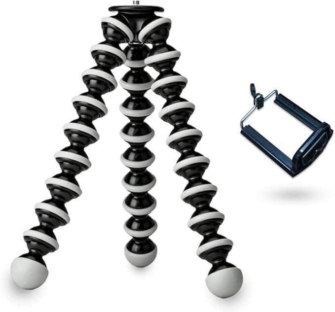 Jambo 13-Inch Flexible Octopus Tripod | Versatile Smartphone & DSLR Stand | Max Load 5 KG Nawazia