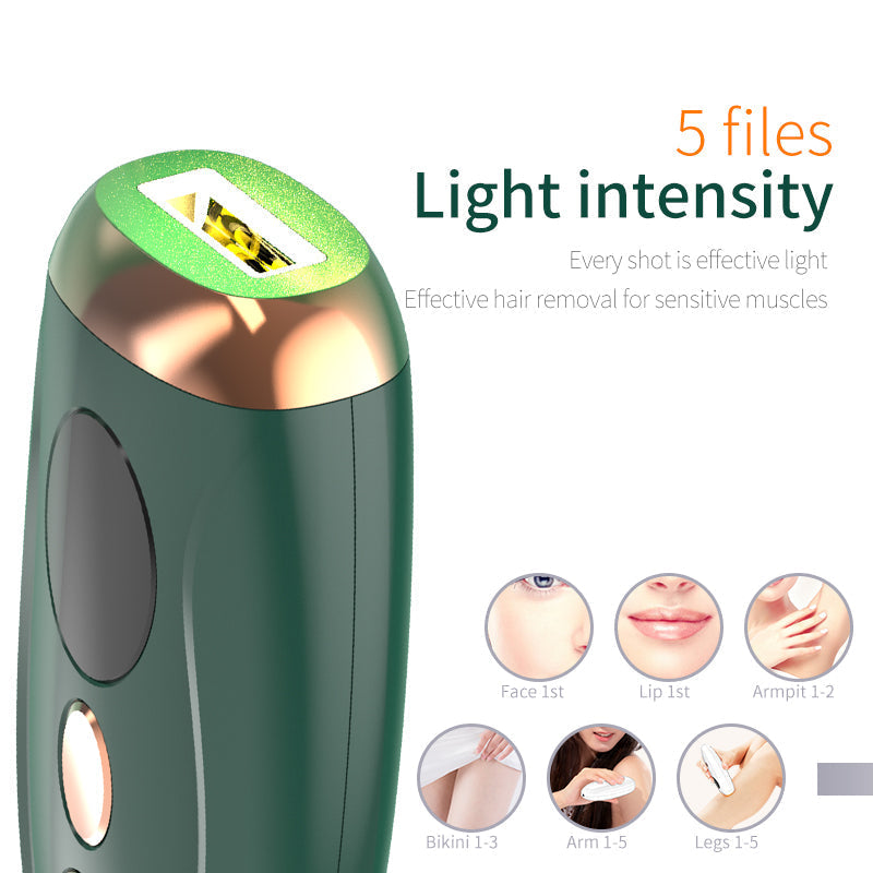 IPL Hair Removal Device – At-Home Painless Laser Hair Remover for Men & Women | Full Body Hair Reduction for Face, Bikini, Legs, Arms, & Underarms Nawazia