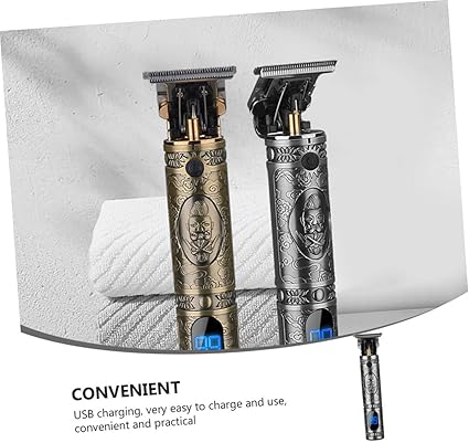 USB Rechargeable Electric Hair Clipper | Professional Barbershop Trimmer with Digital LCD | Precision Styling Tool Nawazia