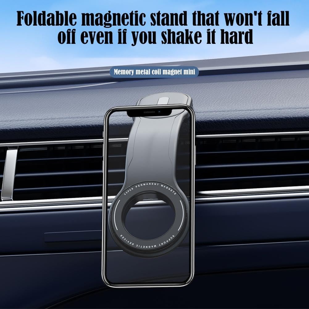 Magnetic Phone Holder Base for Car | Secure & Convenient Dashboard Bracket | Hands-Free Design for All Smartphones | Durable & Sleek Nawazia