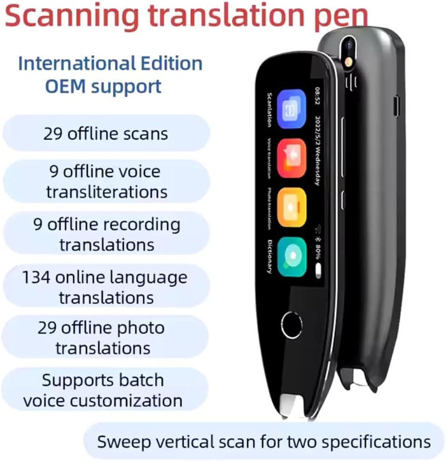 Advanced Voice Translator – Real-Time Multilingual Communication Device for Travel, Business, and Learning Nawazia