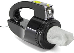 Auto 12V 60W Mini Car Vacuum – Portable Wet/Dry Handheld Cleaner for Vehicle Interiors
