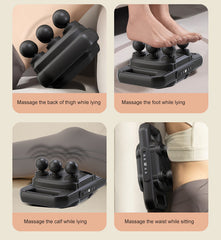 Tissue Body Massager | Powerful Fascia Gun with Six Attachments | Deep Tissue Relief & Tension Easing | Portable & Ergonomic Design | Perfect for Athletes & Daily Relaxation