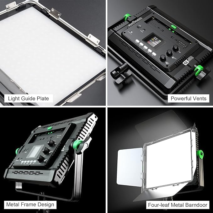 LED 660 Pro Light Kit – Premium, Portable LED Panels for Professional Photography & Video Nawazia
