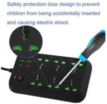 Protector Power Strip – 3000W with 6 Outlets, 4 USB PD Ports, Surge Protection, and Extension Cord for Home and Office Devices Nawazia
