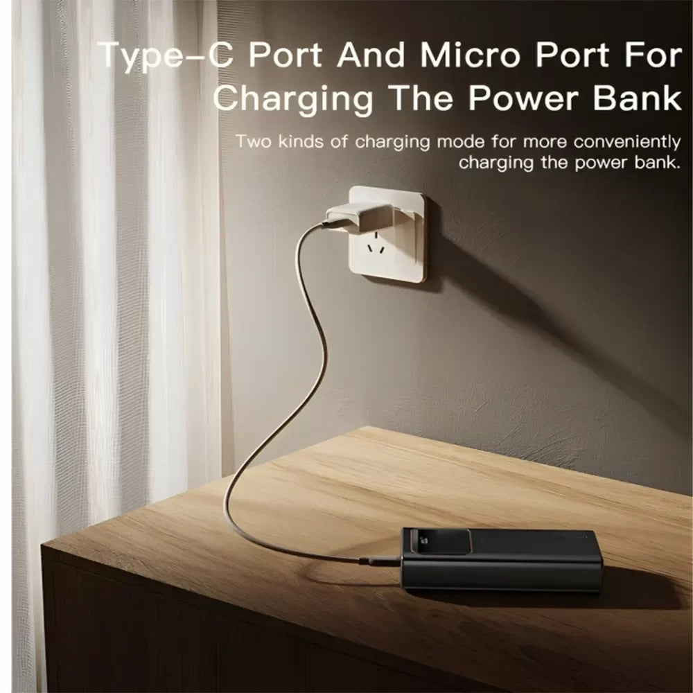 P30 20000mAh Fast Charging Power Bank – Versatile Portable Charger with Multi-Device Support Nawazia