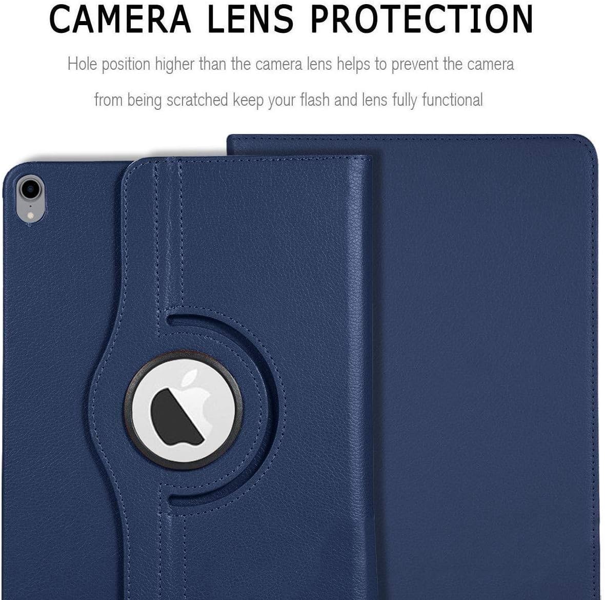 iPad Pro 12.9" (2015-2017) Protective Case with 360° Rotation and Wallet Design
